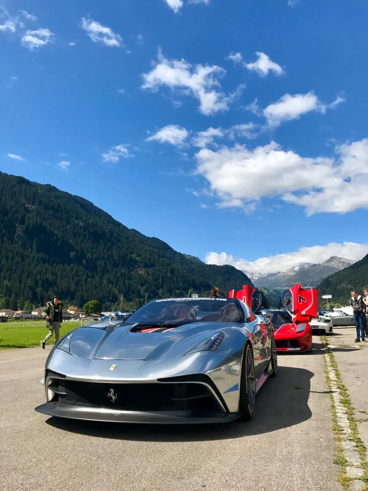 Ferrari F12 TRS on tour