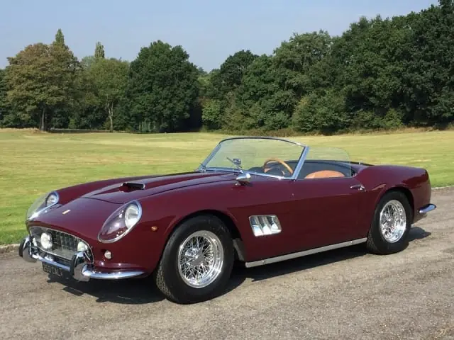 Ferrari 250 GT California prepared for auction